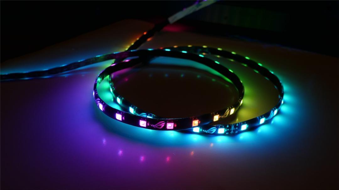 RGB LED лентa ASUS ROG Addressable Led Strip 60см, Aura Sync