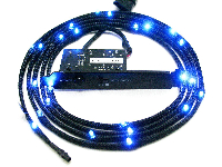 LED лента NZXT Sleeved LED Kit 2m Blue CB-LED20-BU
