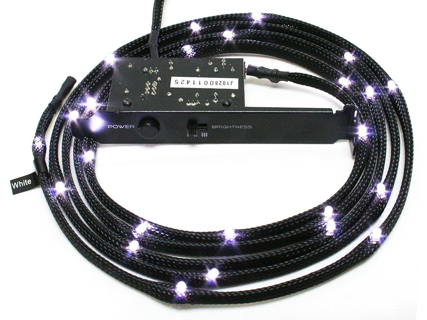 LED лента NZXT Sleeved LED Kit 2m White CB-LED20-WT