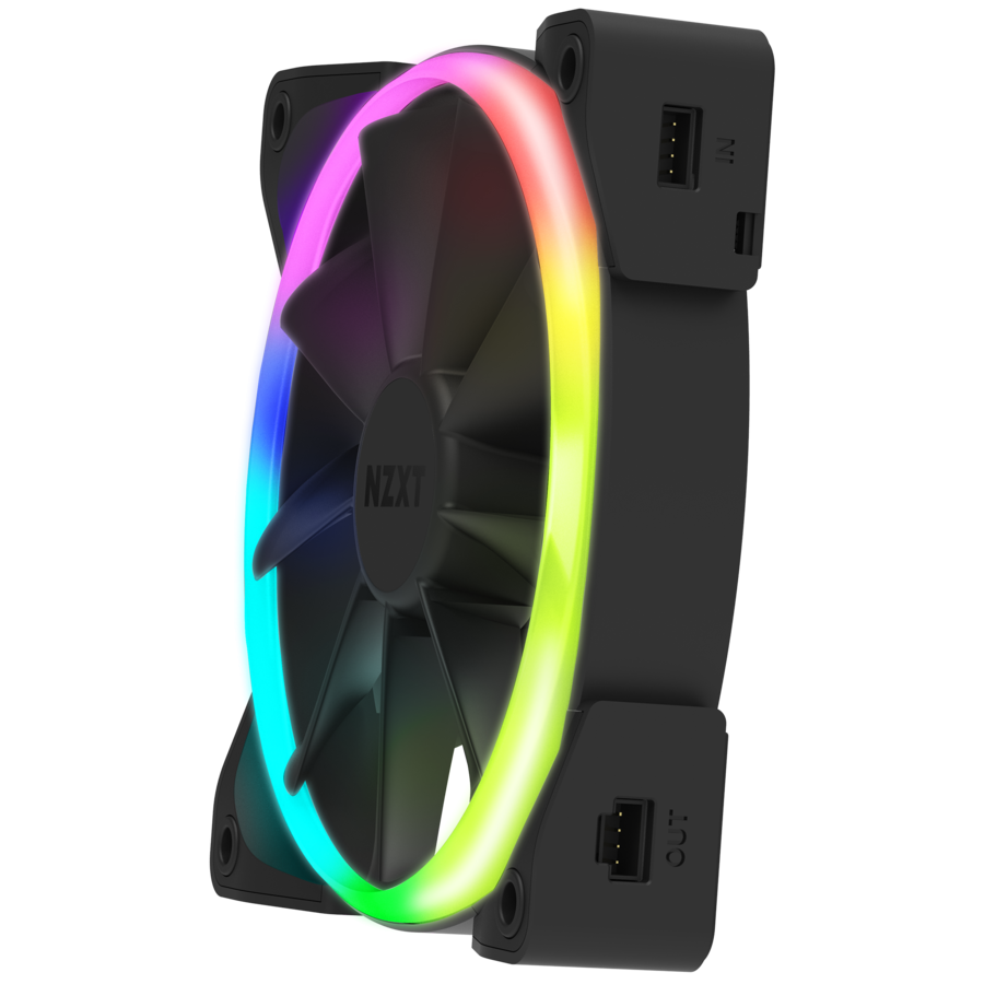 Комплект вентилатори и контролер NZXT Aer RGB 2 Twin Starter 120мм