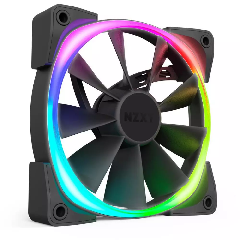 Комплект вентилатори и контролер NZXT Aer RGB 2 Twin Starter 140 мм