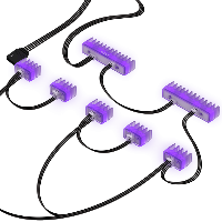 RGB лента NZXT HUE 2 Cable Comb