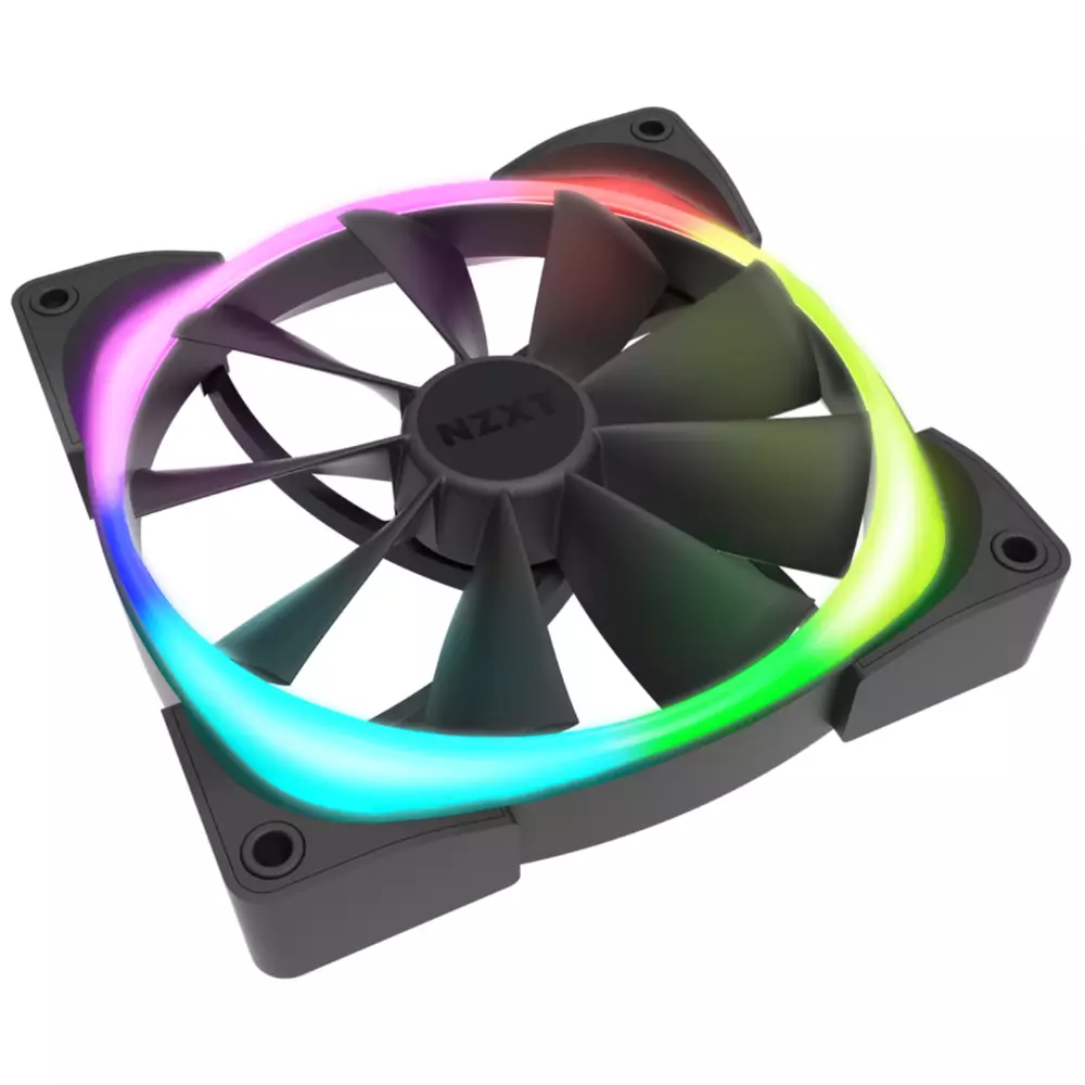 Вентилатор NZXT Aer RGB 2 - единичен 1 x 120mm