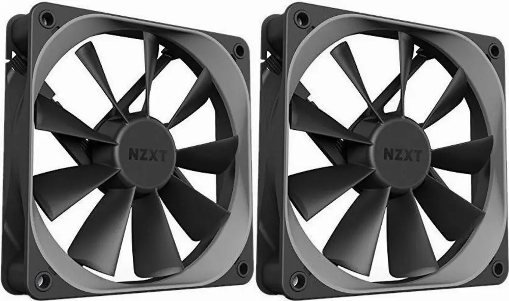 Комплект вентилатори NZXT Aer F 120 Twin Pack