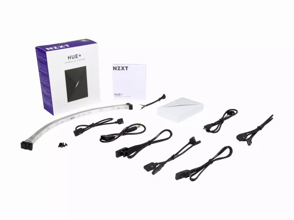 Контролер за Вентилатор NZXT Hue+ White AC-HUEPS-W1