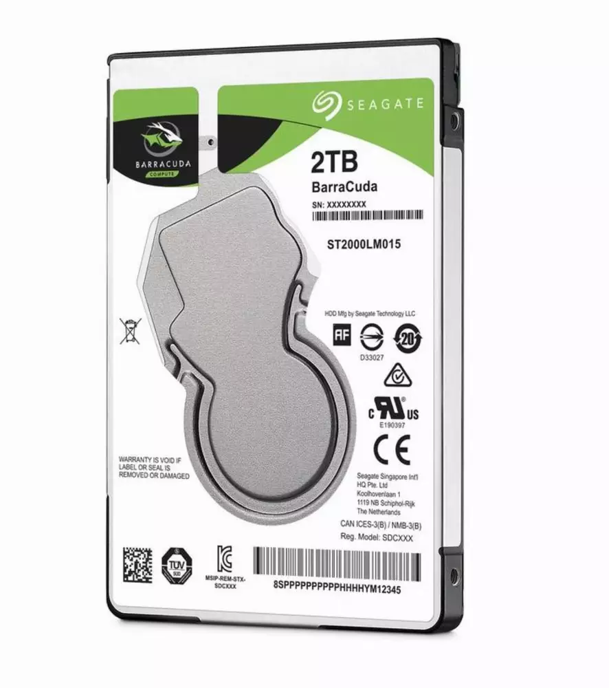 Жорсткий диск SEAGATE Barracuda25 Guardian 2TB 2.5" 128MB cache 5400rpm