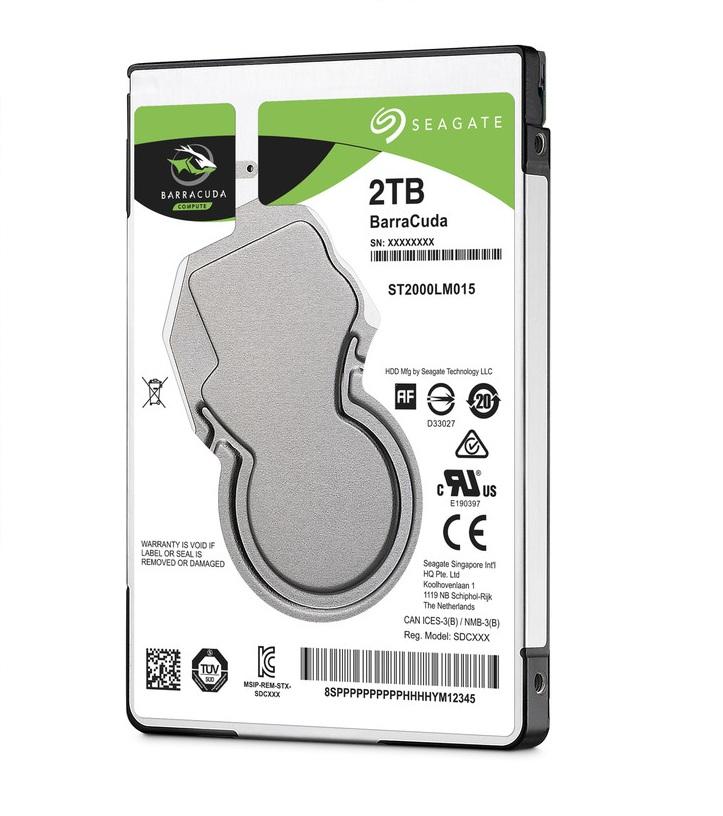 Хард диск SEAGATE Barracuda25 Guardian 2TB 2.5" 128MB cache 5400rpm