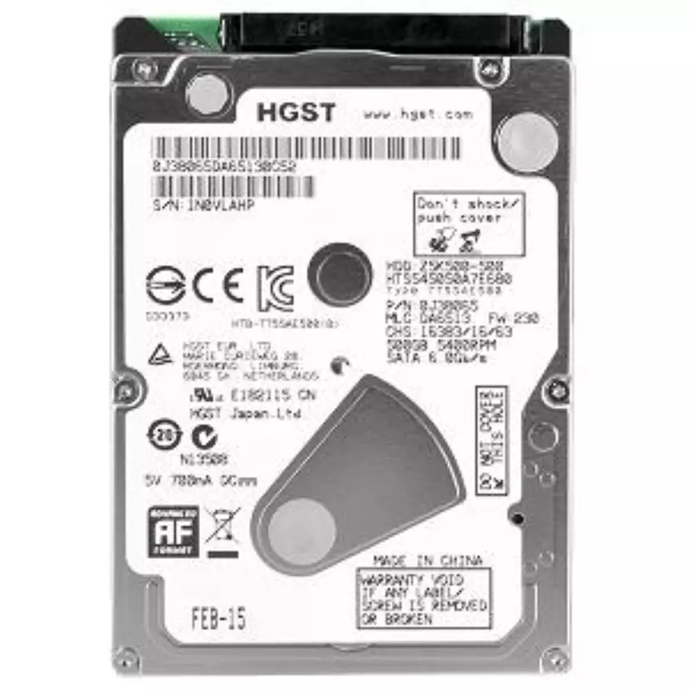 Хард диск HITACHI 500GB 2.5" 16MB cache 5400rpm