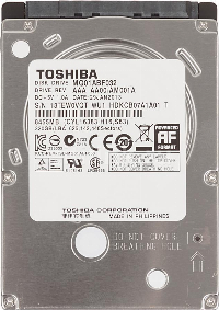 Хард диск TOSHIBA 320GB 2.5" 8MB cache 5400rpm