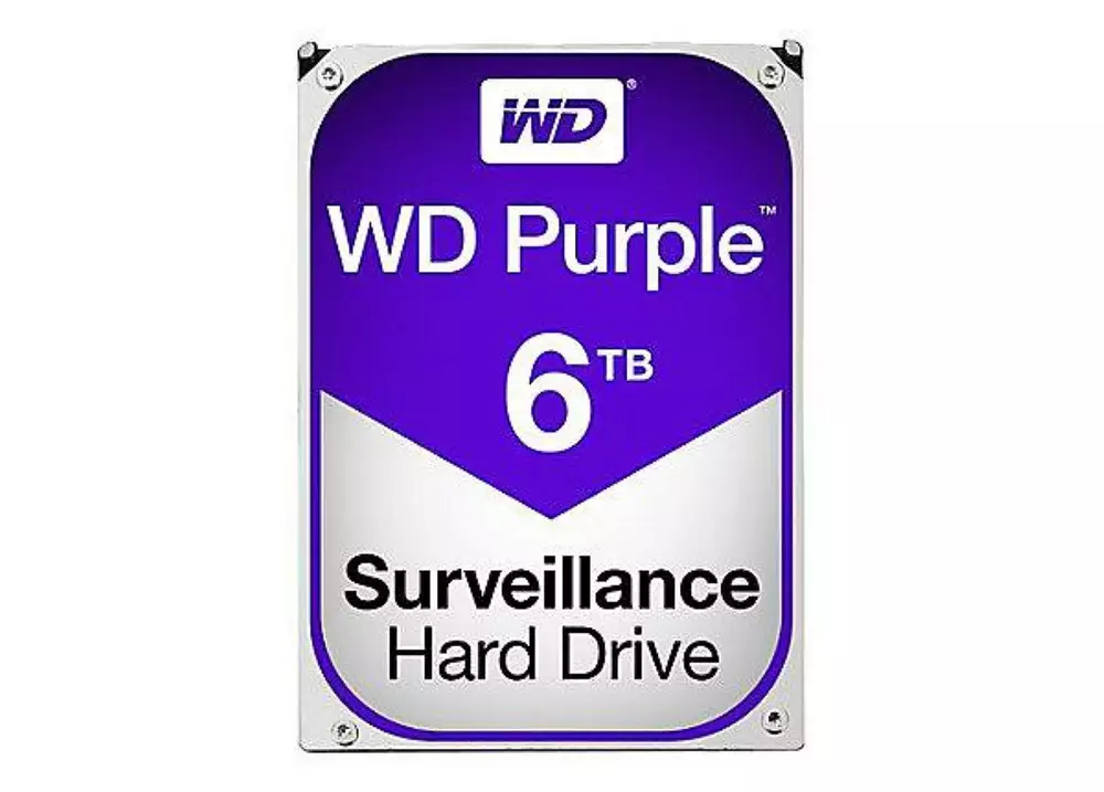 Хард диск WD Purple Surveillance 6TB 3.5" 64MB cache 5400rpm