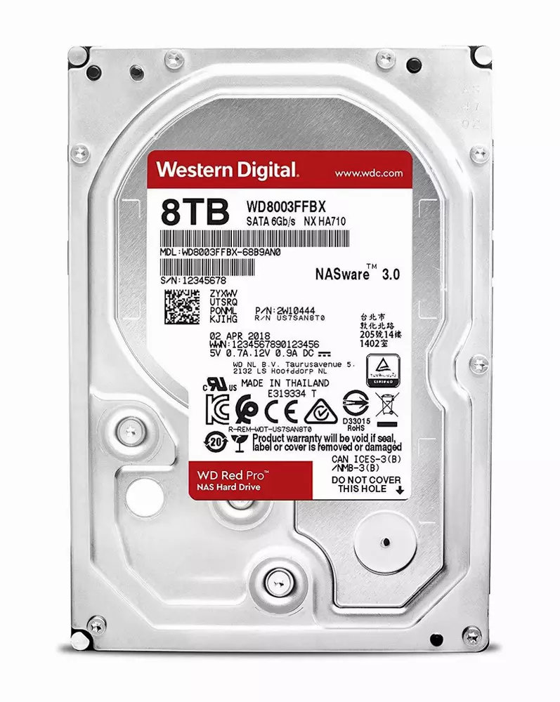 Хард диск WD Red Pro 8TB 3.5" 256MB cache 7200rpm