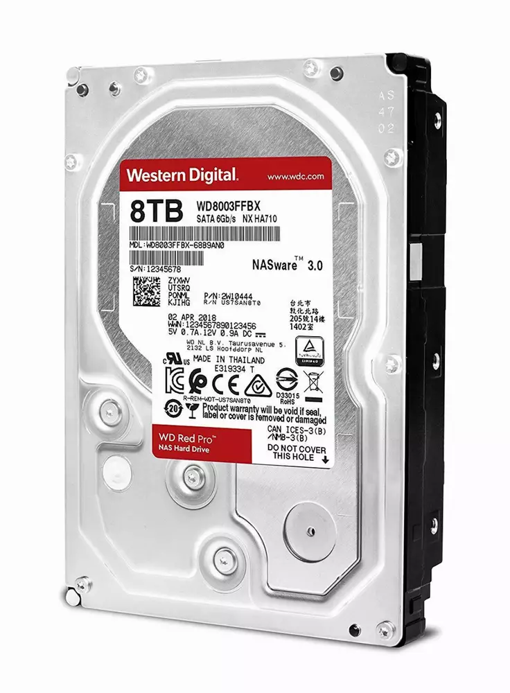 Хард диск WD Red Pro 8TB 3.5" 256MB cache 7200rpm