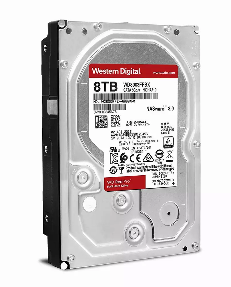Хард диск WD Red Pro 8TB 3.5" 256MB cache 7200rpm