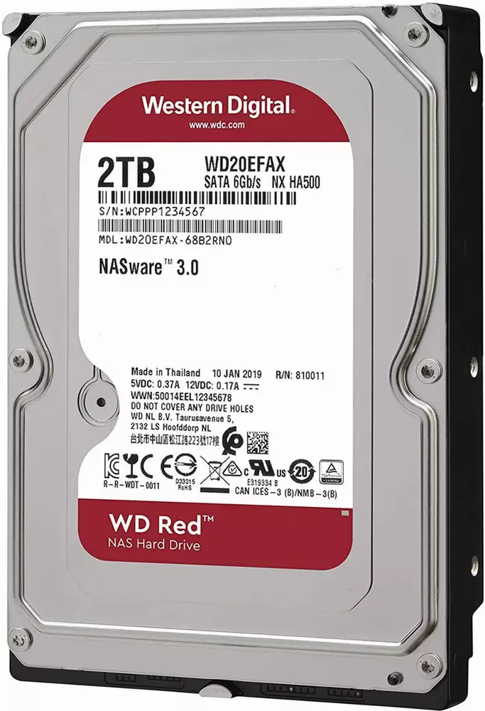 Хард диск WD RED 2TB 3.5" 256MB cache 5400rpm