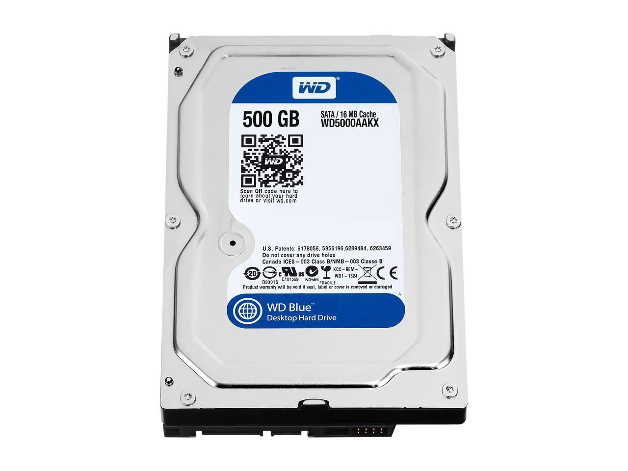 Хард диск WD Blue 500GB 3.5" 64MB cache 7200rpm
