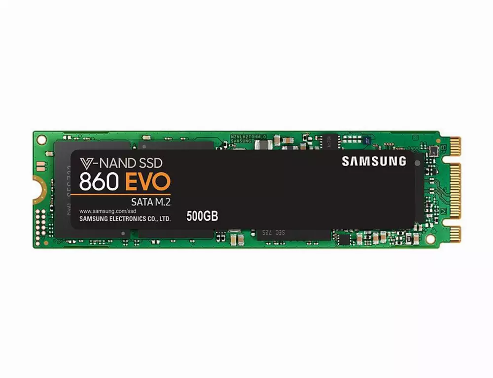 Диск SSD SAMSUNG 860 EVO 500GB M.2 2280 SATA III 3D NAND