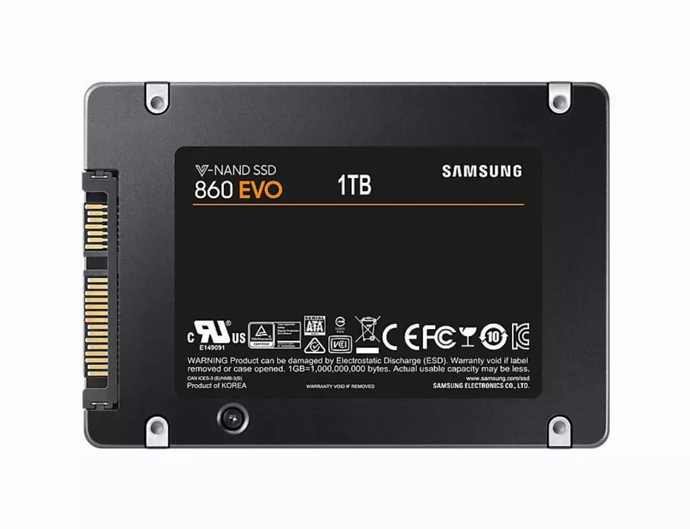 Диск SSD SAMSUNG 860 EVO 1TB 2.5" SATA III