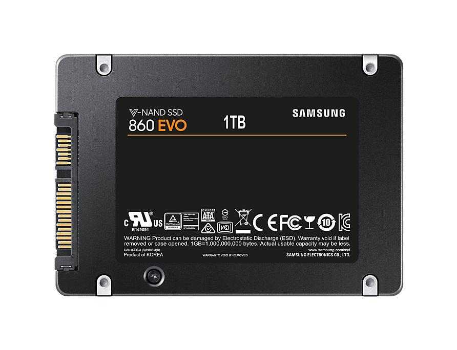 Диск SSD SAMSUNG 860 EVO 1TB 2.5" SATA III