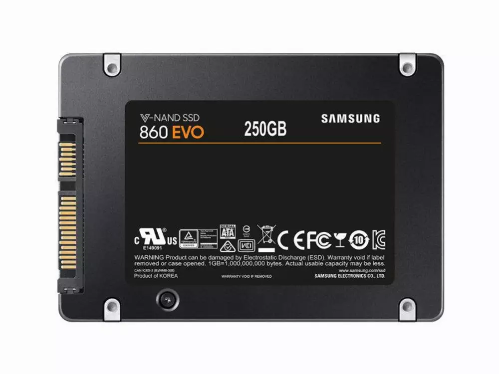 Диск SSD SAMSUNG 860 EVO 250GB 2.5" SATA III