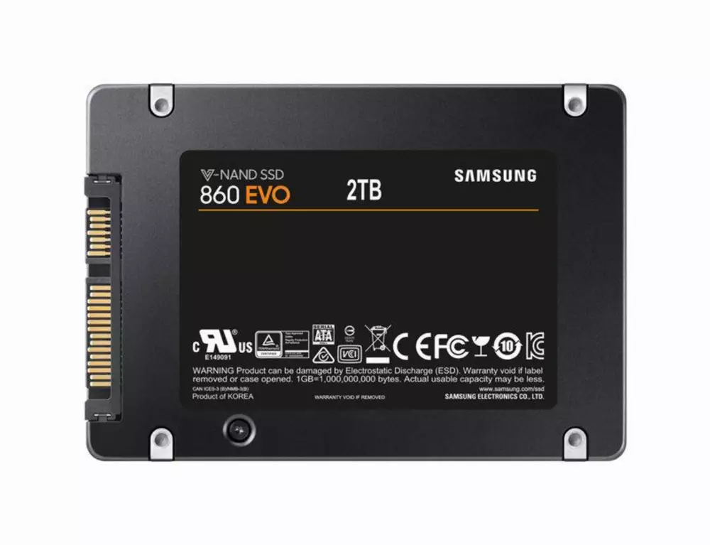 Диск SSD SAMSUNG 860 EVO 2TB 2.5" SATA III