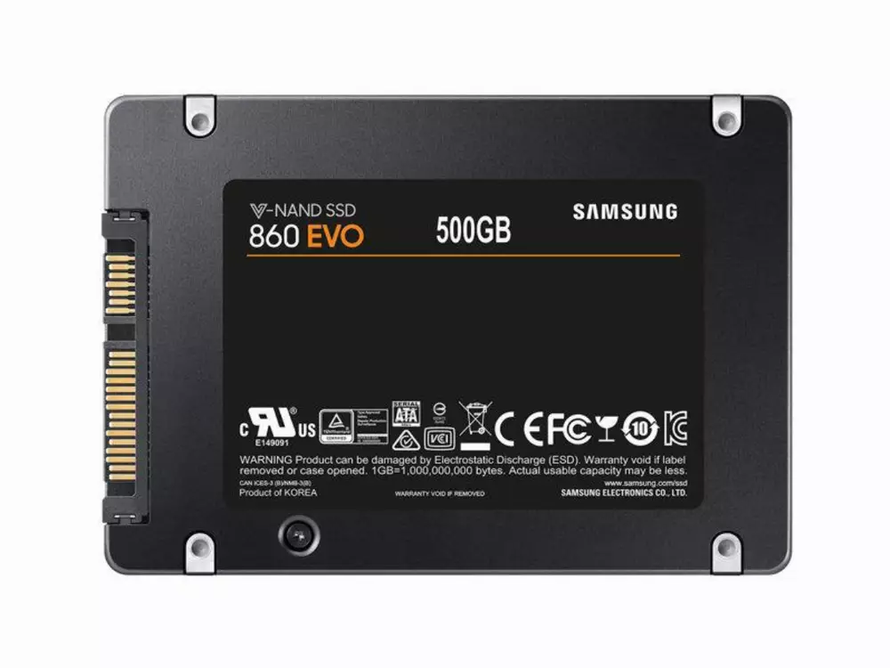 Диск SSD SAMSUNG 860 EVO 500GB 2.5" SATA III