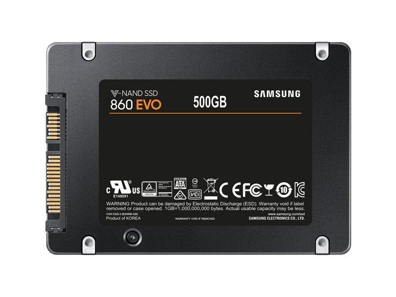 Диск SSD SAMSUNG 860 EVO 500GB 2.5" SATA III