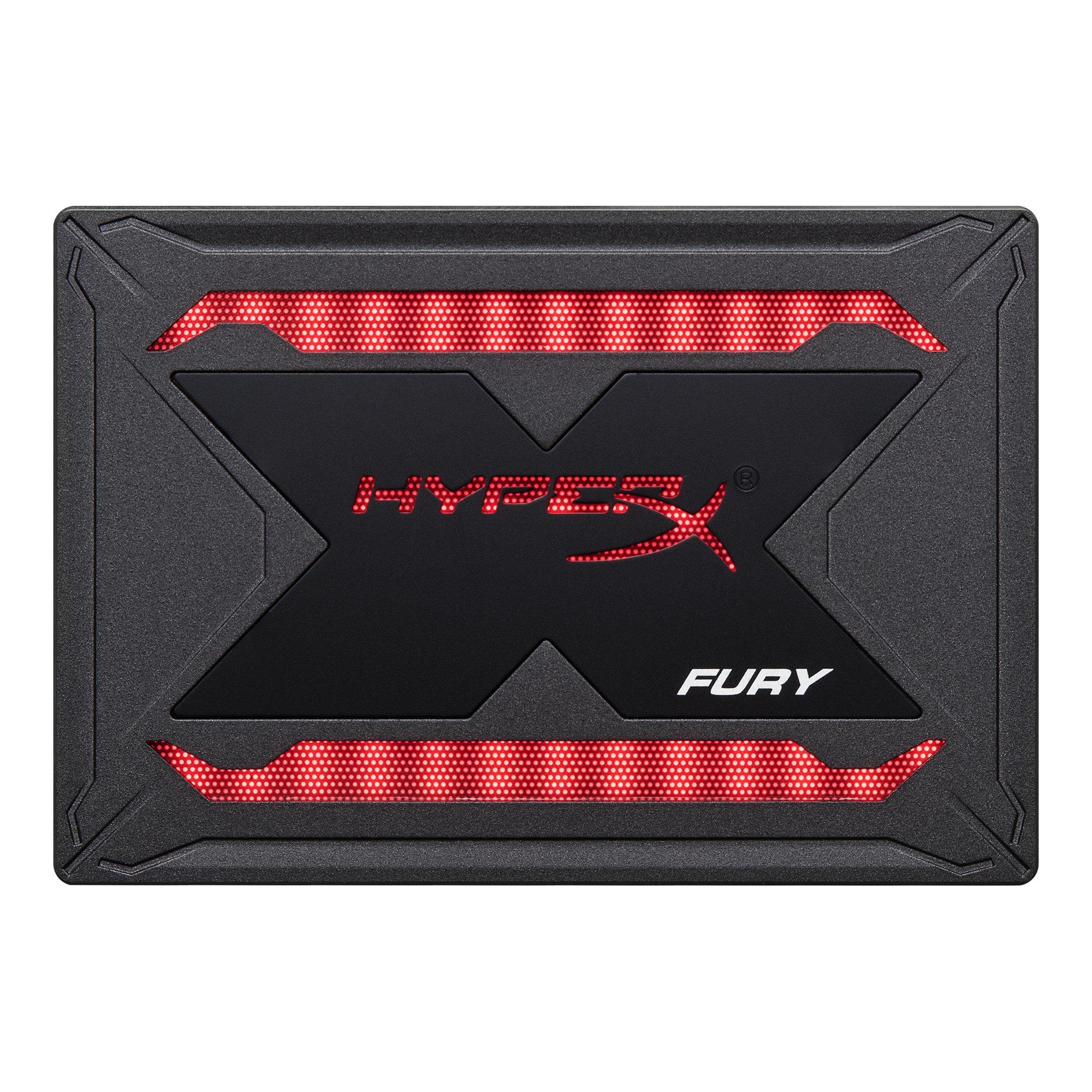 Диск SSD Kingston HyperX Fury 480GB RGB 2.5" SATA III