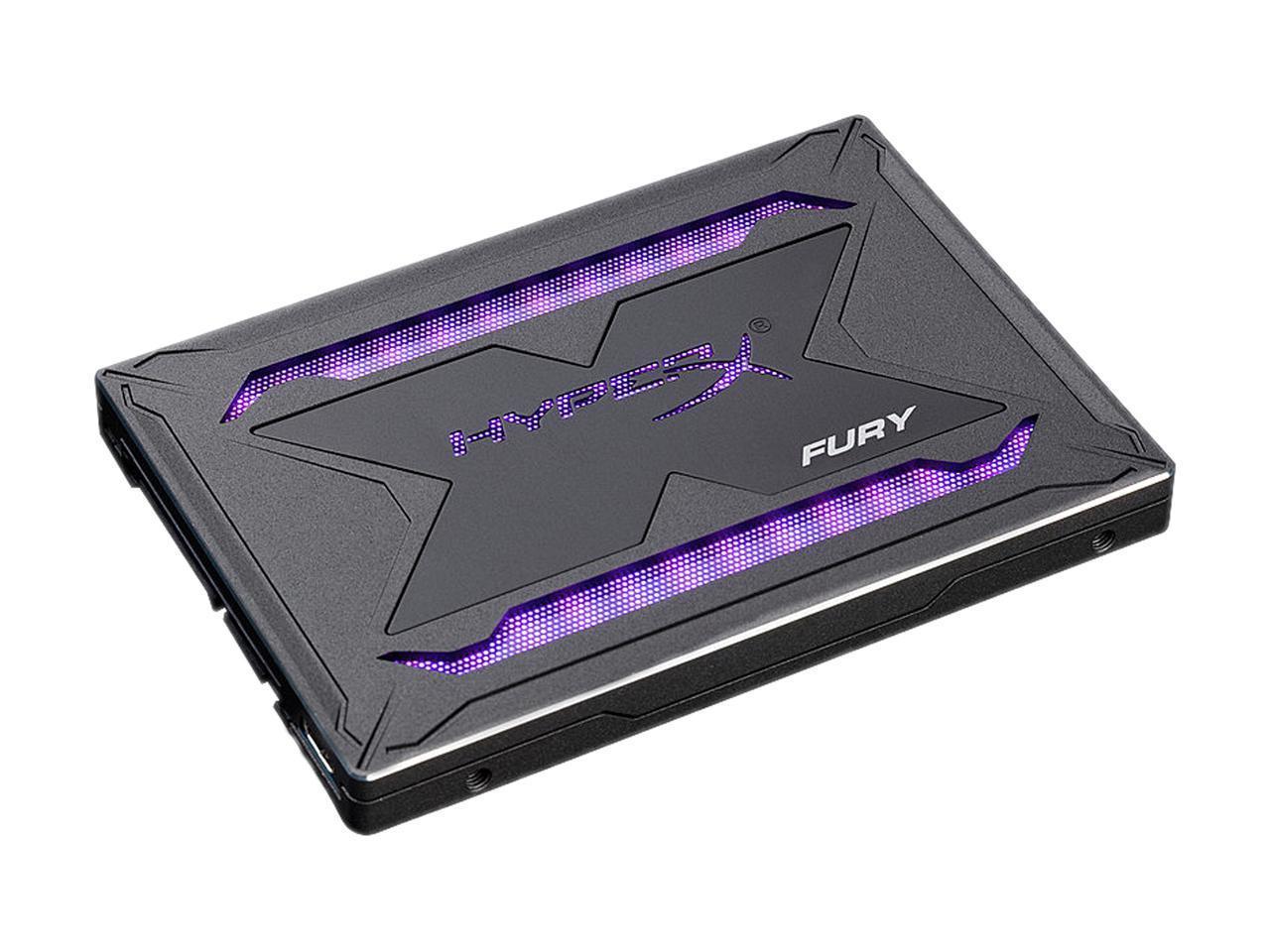 Диск SSD Kingston HyperX Fury 480GB RGB 2.5" SATA III