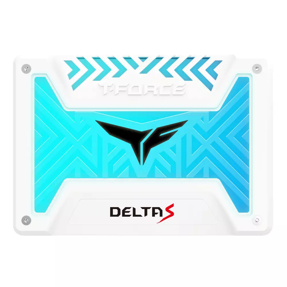 Диск SSD Team Group T-Force Delta S RGB 1TB White 2.5" SATA III