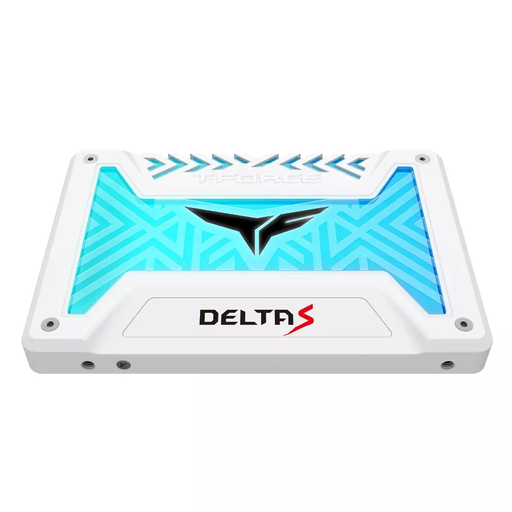 Диск SSD Team Group T-Force Delta S RGB 1TB White 2.5" SATA III