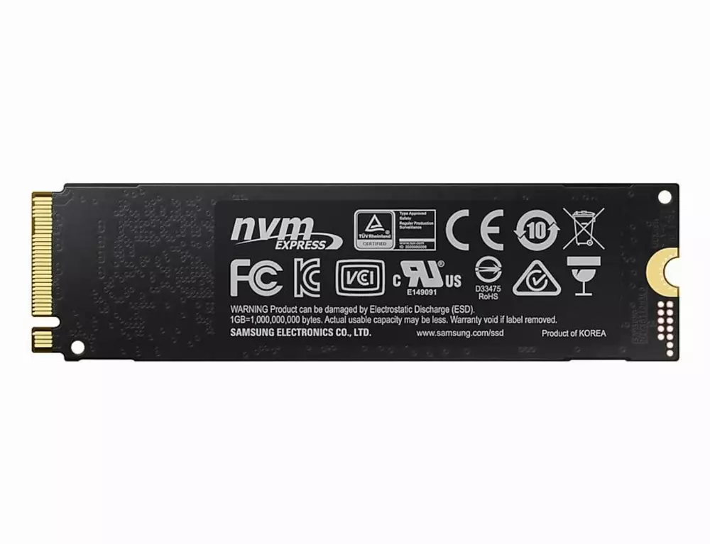 Диск SSD SAMSUNG 970 EVO Plus 500GB M.2 2280 PCIe NVMe Gen 3.0 x4