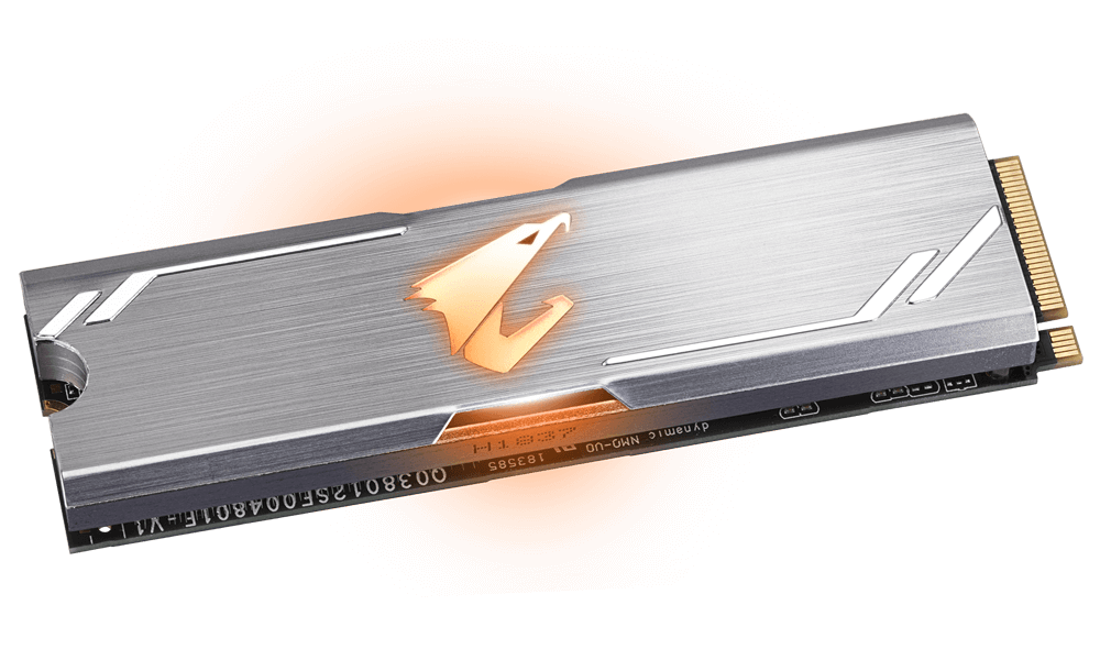 Диск SSD Gigabyte Aorus RGB 256GB M.2 2280 PCIe NVMe Gen 3.0 x4