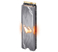 Диск SSD Gigabyte Aorus RGB 256GB M.2 2280 PCIe NVMe Gen 3.0 x4
