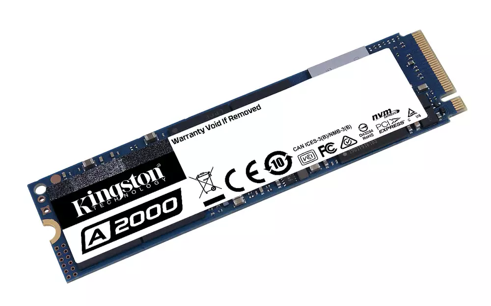 Диск SSD KINGSTON A2000 500GB M.2 2280 PCIe NVMe Gen 3.0 x4