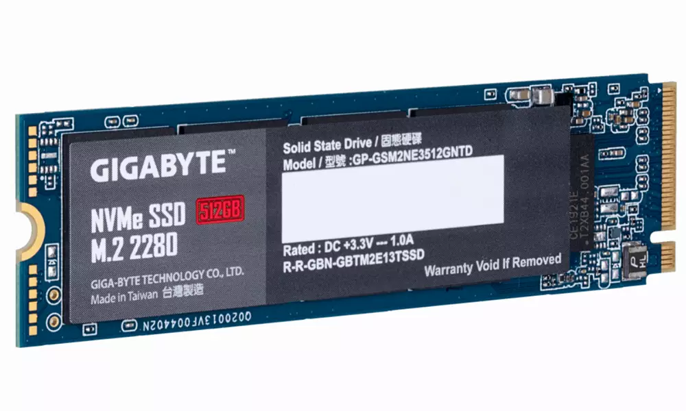Диск SSD Gigabyte 512GB M.2 2280 PCIe NVMe Gen 3.0 x4