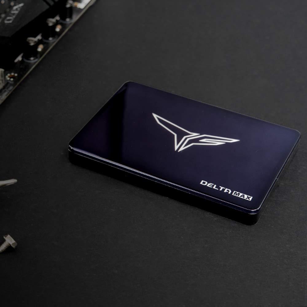 Диск SSD TeamGroup Delta MAX RGB Black 500GB 2.5" SATA III