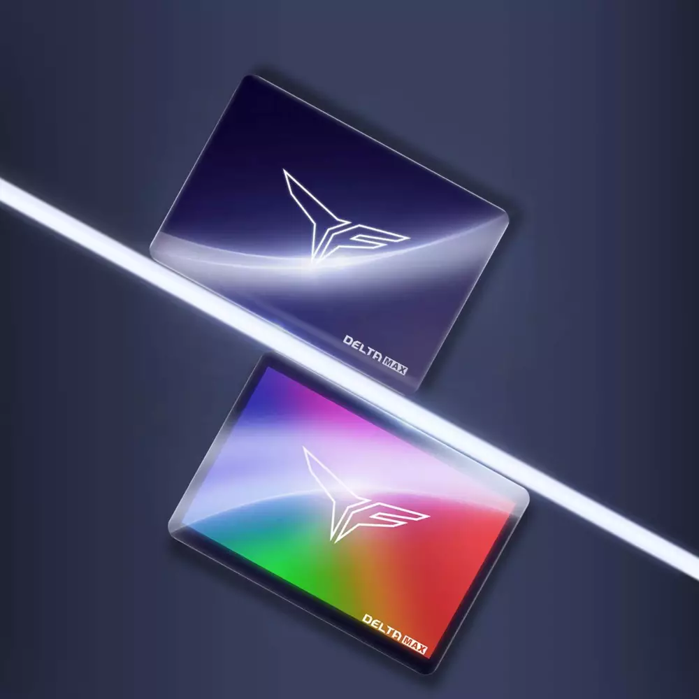 Диск SSD TeamGroup Delta MAX RGB Black 1TB 2.5" SATA III