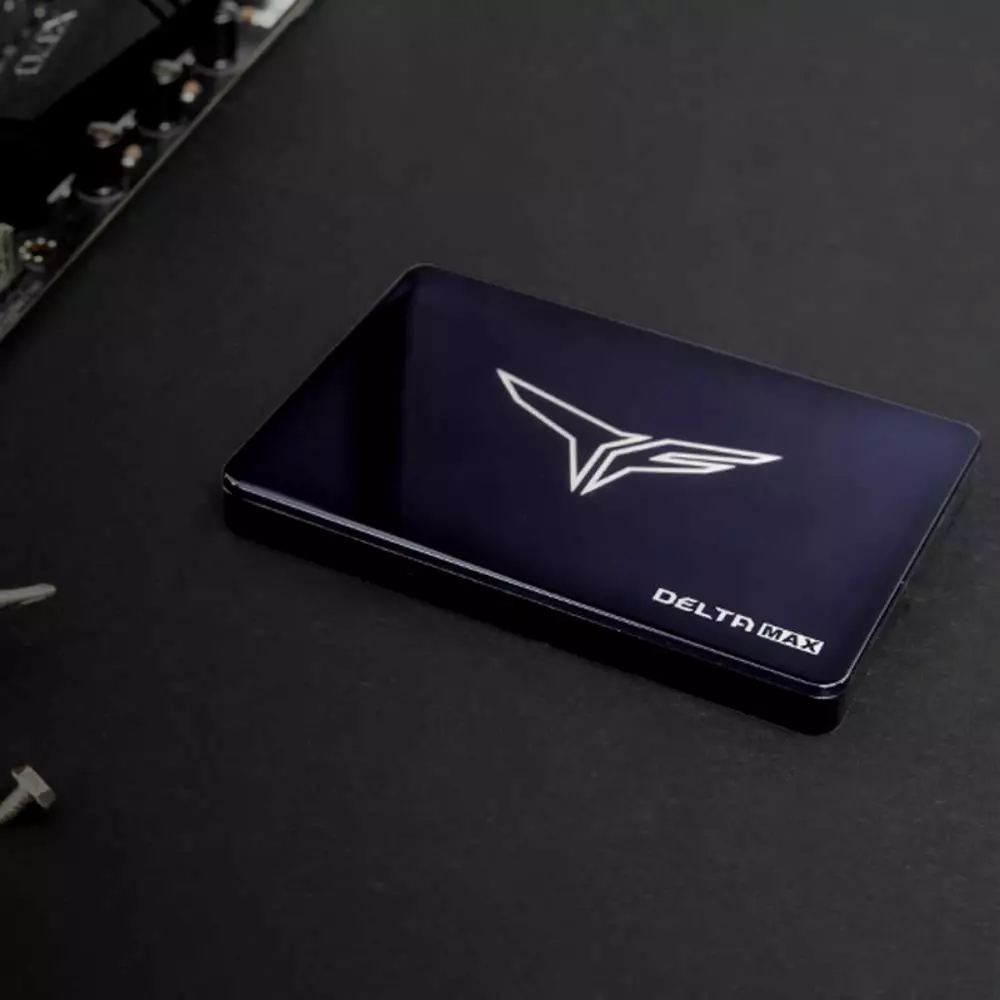 Диск SSD TeamGroup Delta MAX RGB Black 1TB 2.5" SATA III