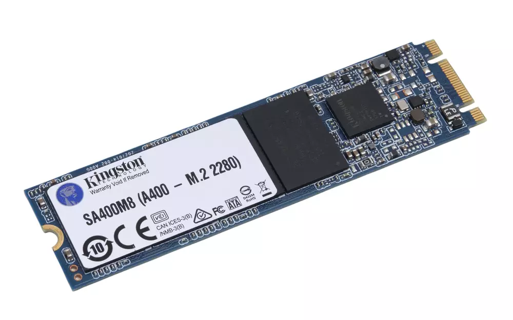 Диск SSD KINGSTON A400 480GB M.2 2280 SATA III 3D NAND
