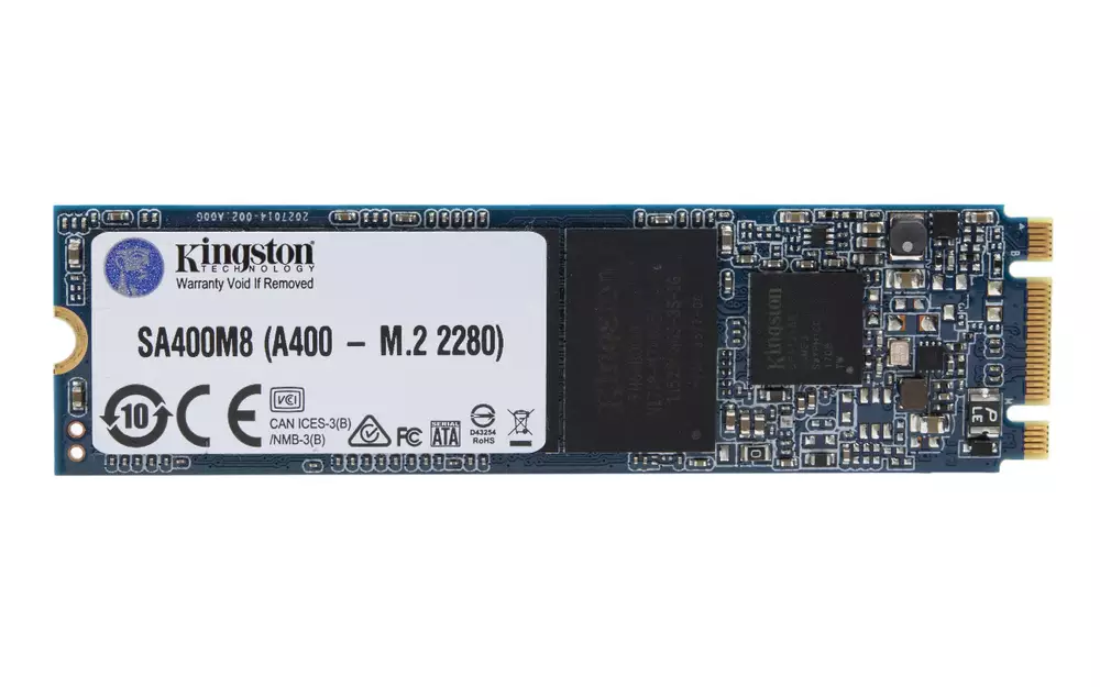 Диск SSD KINGSTON A400 480GB M.2 2280 SATA III 3D NAND