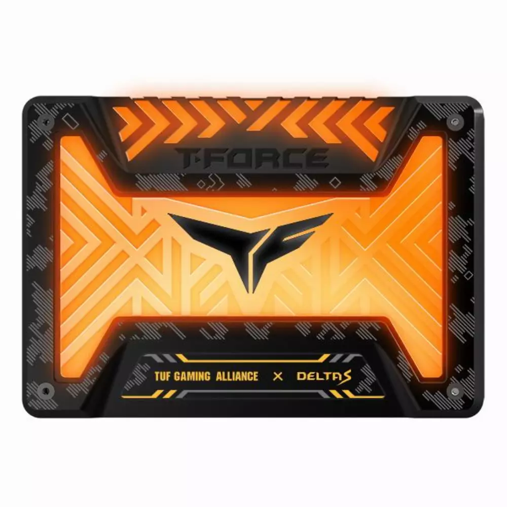 Диск SSD TeamGroup T-Force Delta S TUF RGB 250GB Black 2.5" SATA III