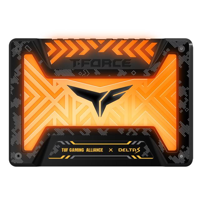 Диск SSD TeamGroup T-Force Delta S TUF RGB 500GB Black