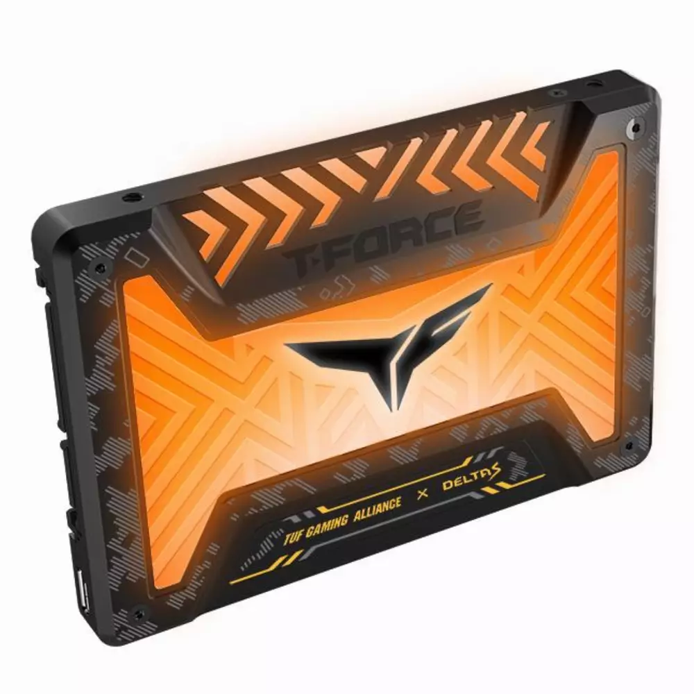 Диск SSD TeamGroup T-Force Delta S TUF RGB 500GB Black