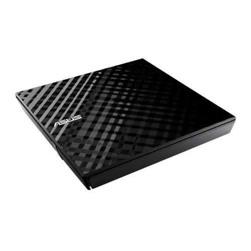 Външно USB DVD записващо устройство ASUS SDRW-08D2S-U LITE, USB 2.0, черно