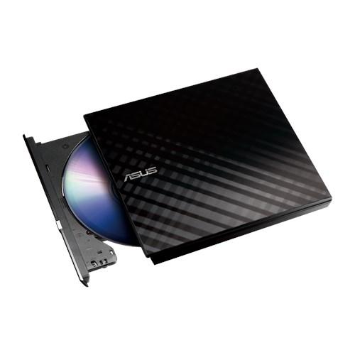 Външно USB DVD записващо устройство ASUS SDRW-08D2S-U LITE, USB 2.0, черно