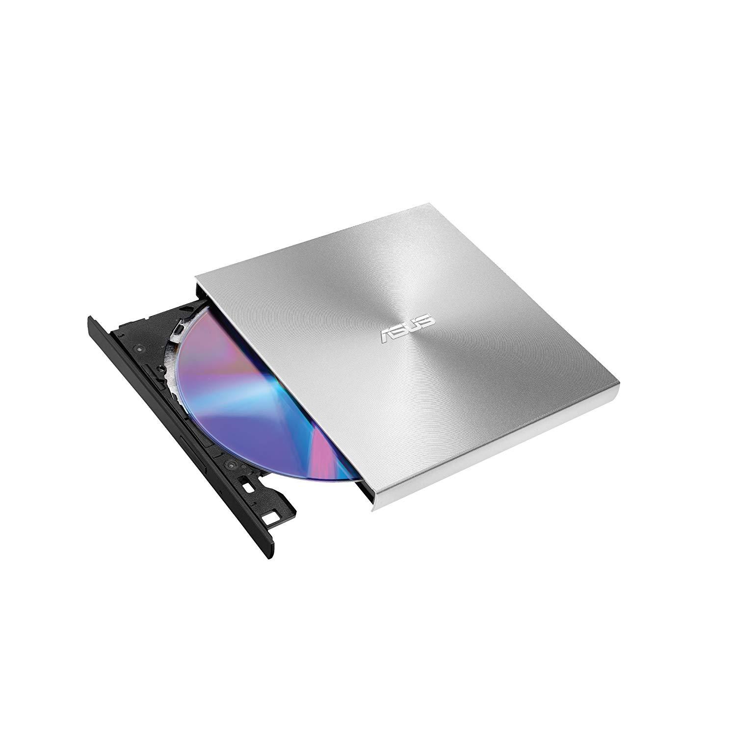 Външно USB DVD записващо устройство ASUS ZenDrive U9M Ultra-slim, USB Type-C + USB 2.0