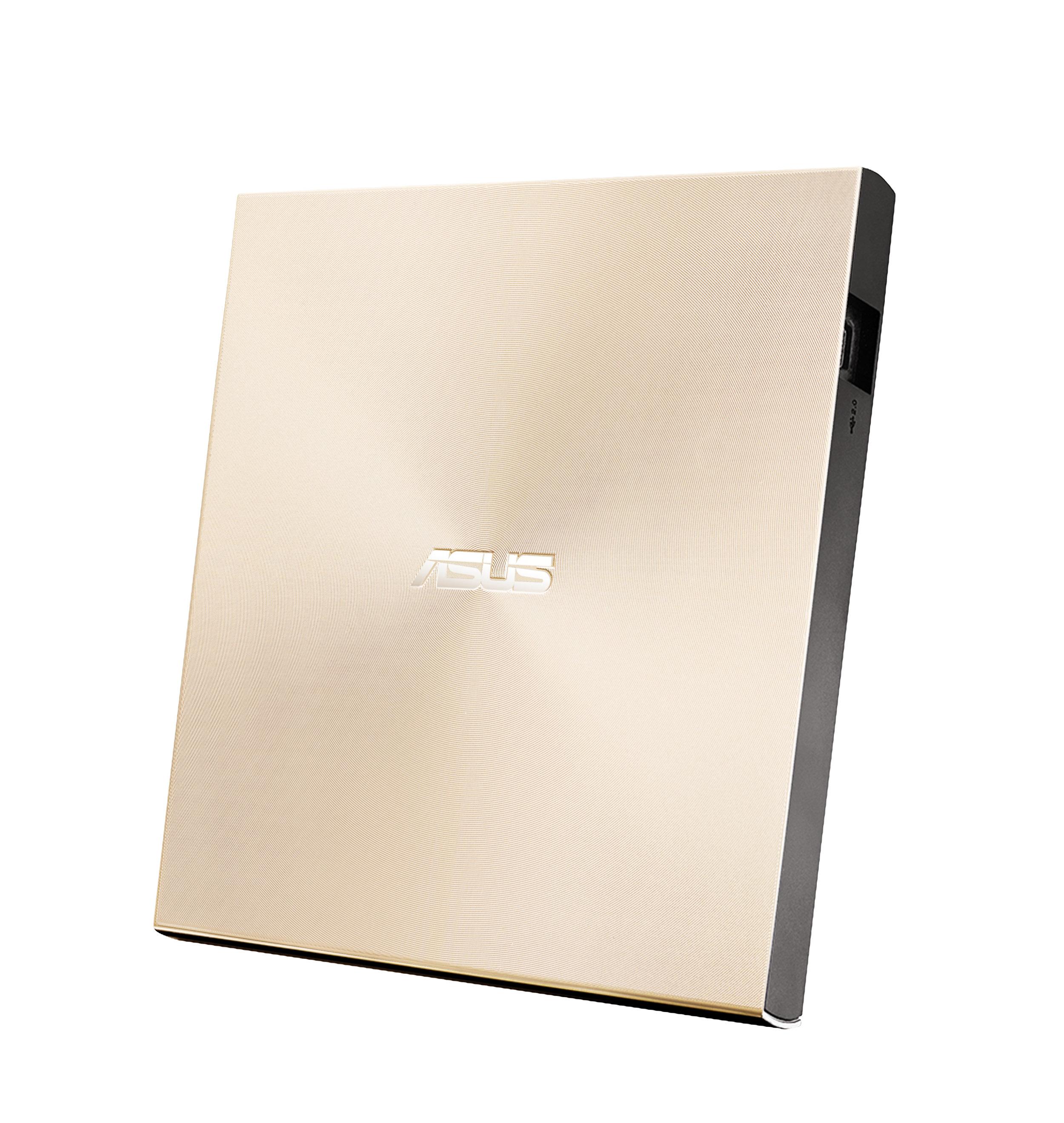 Външно DVD записващо устройство ASUS ZenDrive U9M Ultra-slim, USB Type-C + USB 2.0