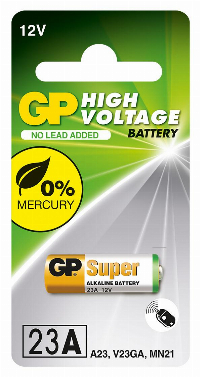 Алкална батерия GP 12 V 1бр. blister за аларми А23