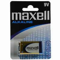 Алкална батерия MAXELL 6LF22 /6LR61/ /9V/ 1 бр., 12 бр/кут.