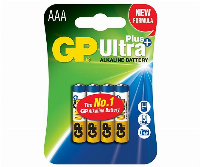 Алкална батерия GP ULTRA PLUS LR03 AAA /4 бр. в опаковка/ блистер 1.5V